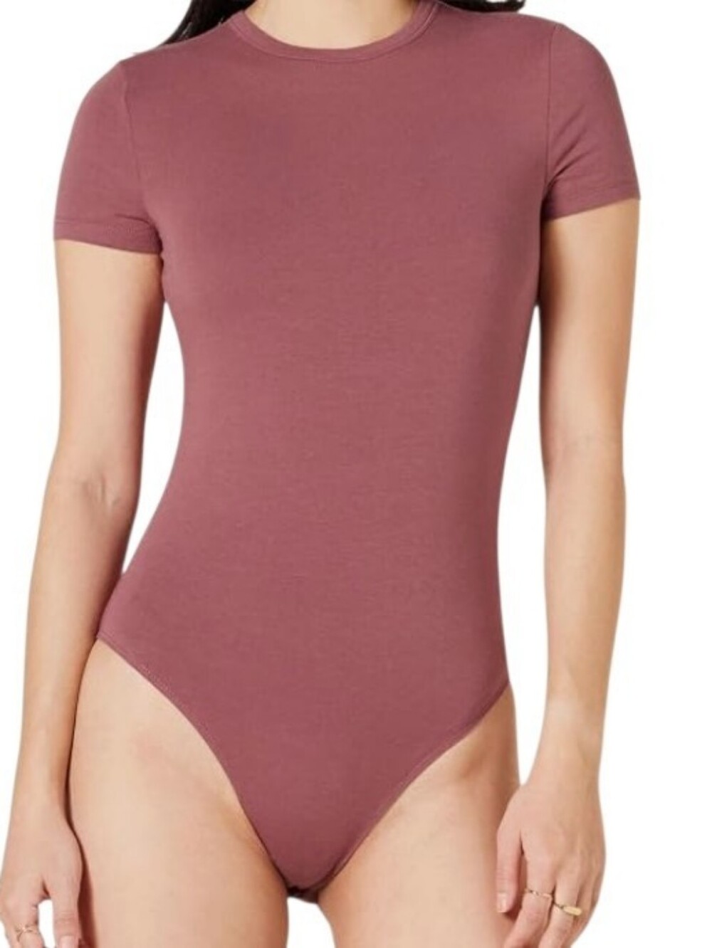 🔥4/$20 Amazon Essentials Body Suit NEW Pink -Extra Small -Short Sleeve
